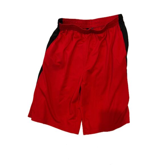 Red Basketball Shorts Mens XL - Picture 1 of 3